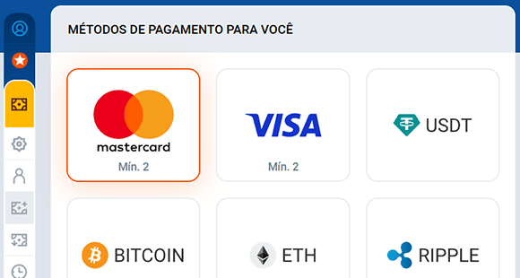 Faça um depósito Faça um depósito