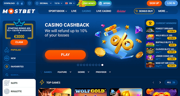 Mostbet official website Mostbet official website